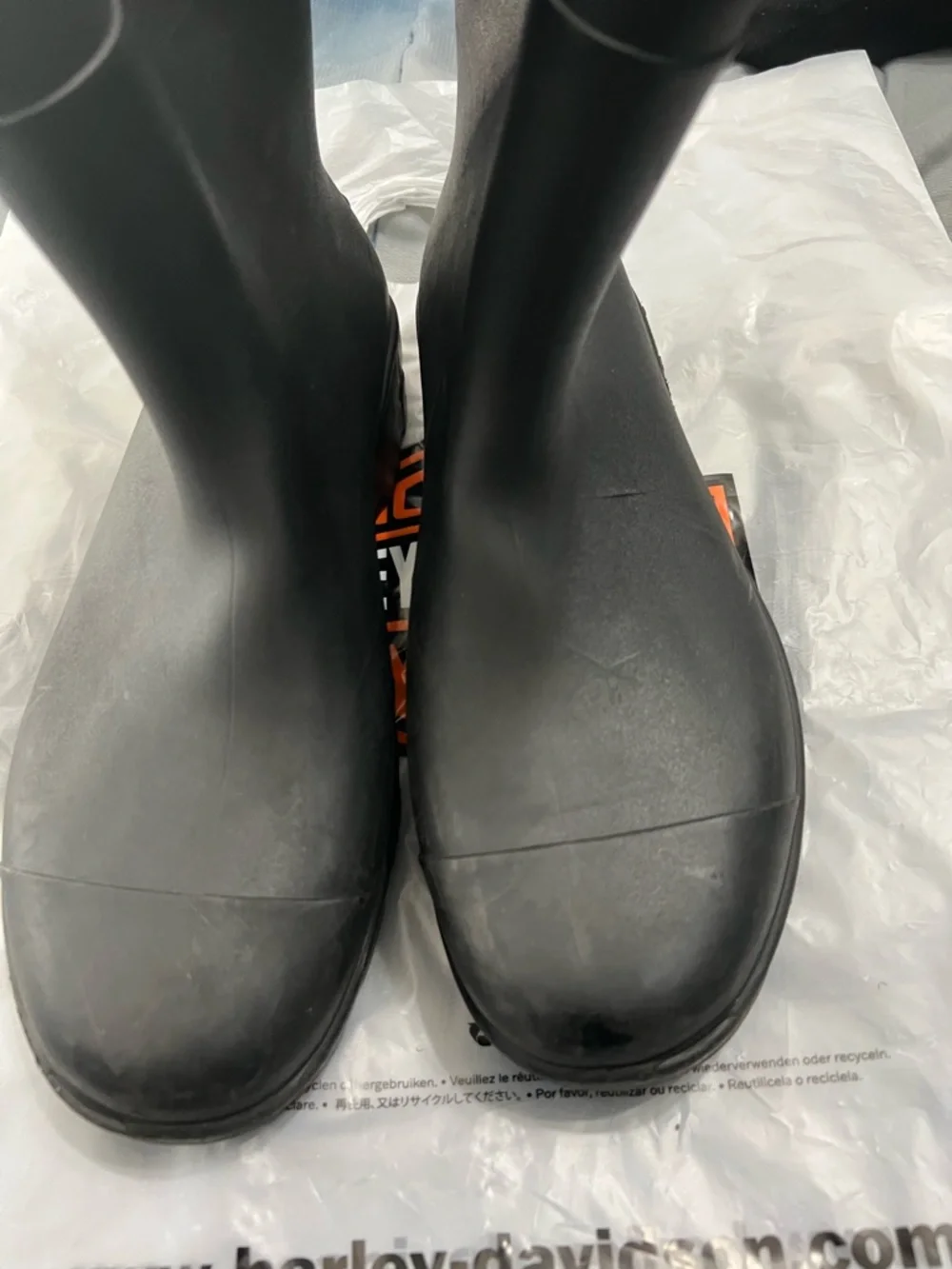 Men's Black Rain & Snow Boots